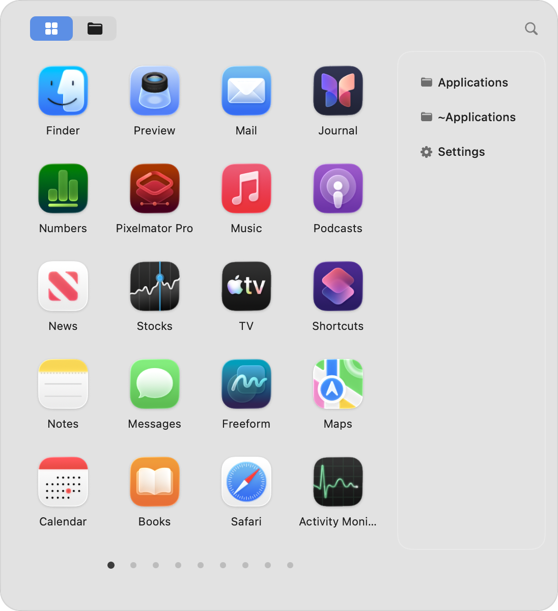 HandyBar Launcher.
